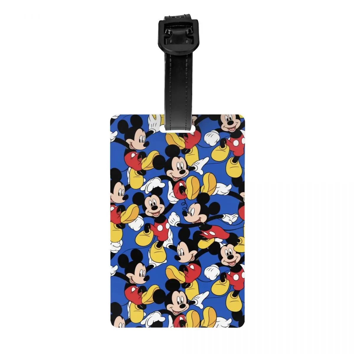 

Custom Mickey Mouse Luggage Tag for Suitcases Fashion Baggage Tags Privacy Cover ID Label