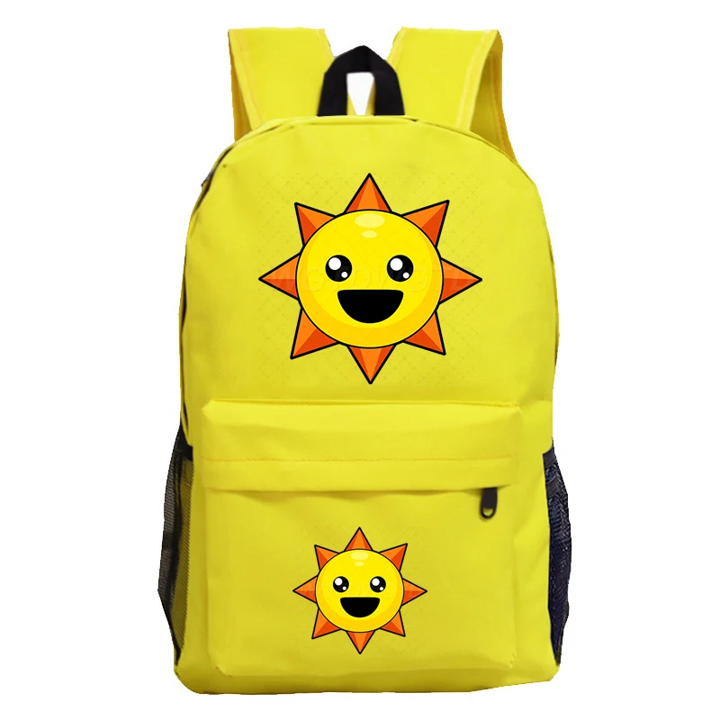 Sprunki Students Cartoon School Backpack Sprunki Game Pattern Multi-function Primary Schoolbag Sprunki Game Mochilas Masculinas