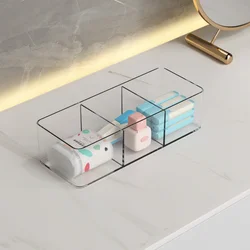 Versatile Makeup Organizer for Home and Vanity Storage (3 Compartment)