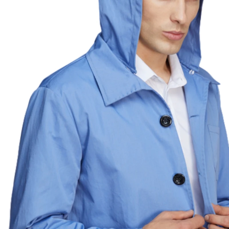 Consiglia soprabito con cappuccio anti-radiazioni Telefono cellulare, computer, WIFI, microonde Indumenti protettivi contro le radiazioni elettromagnetiche 4