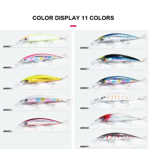 FJORD 110S 37g 90S 29g 70S 17g Heavy Sinking Minnow Fishing Lures Saltwater Freshwater Long Casting Sea Artificial Bait Jerkbait - Image 6