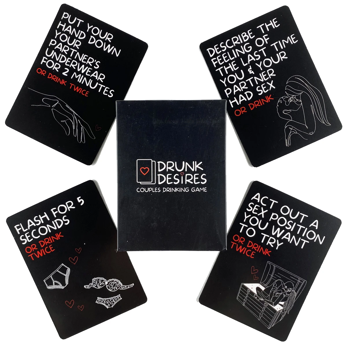 Drunk Desires Card Game Drunk Desire Couples Drinking Game Card Game