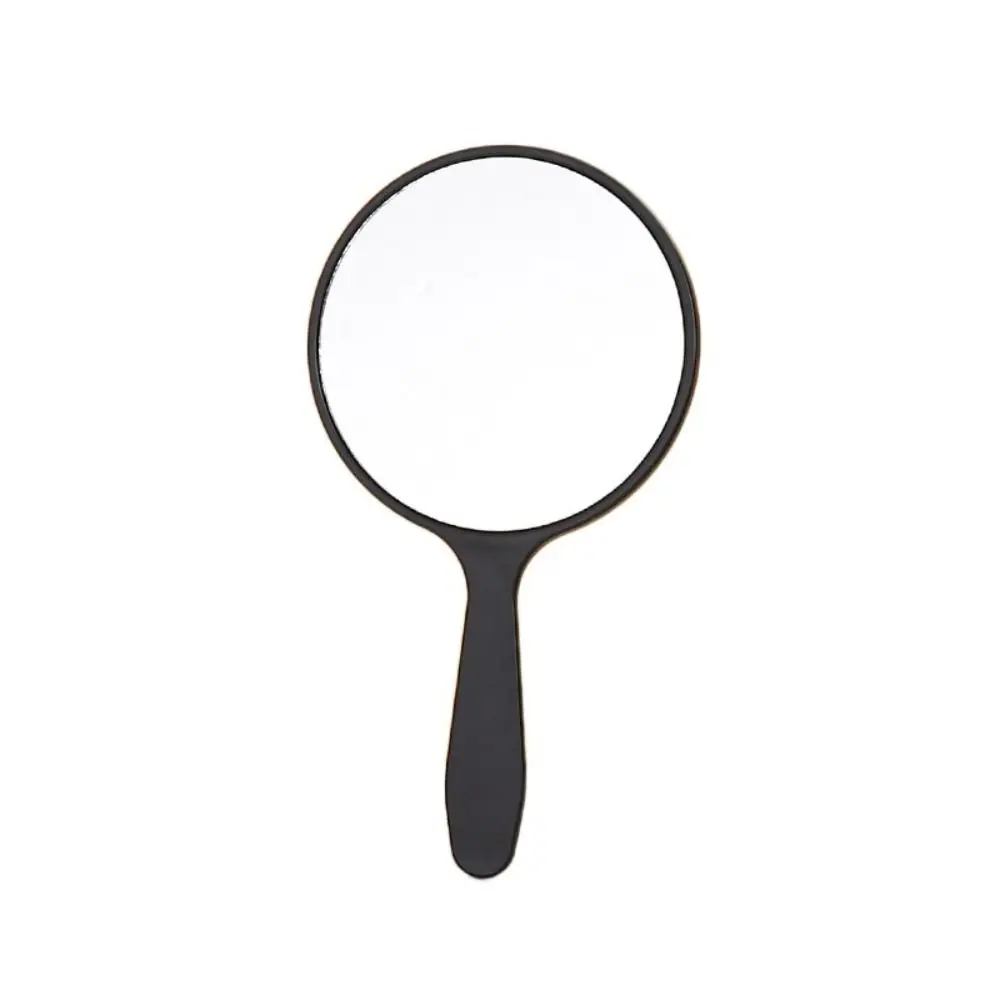 Charming Portable Handheld Makeup Mirror with Anti-Fall Design