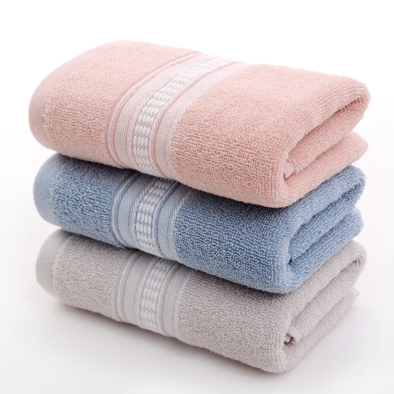 

Terry Bath Towels for Bathroom, Cotton Face Towel, Bulk for Gym and Spa, Soft Extra Absorbent, Quick Dry, 4 PCs