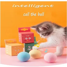 

Pet Squeaky SuppliesProductsToy for Cats Smart Cat Toys Interactive Ball Catnip toys for cats dog toys sextoys Pet Playing Ball