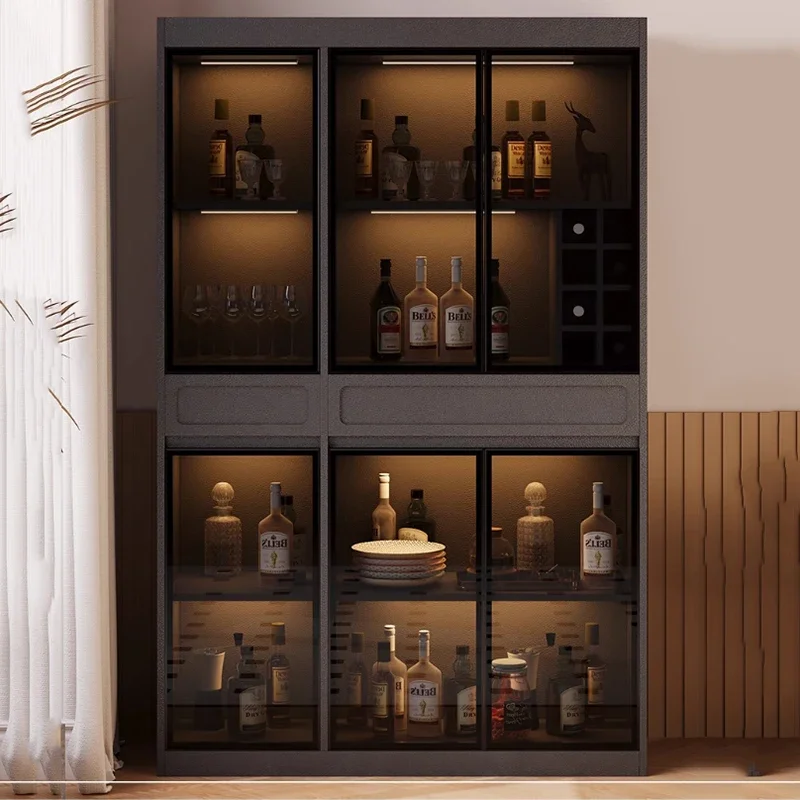 Display et Bar Cabinet Modern Storage Showcase Drinks Corner Bar Cabinet Luxury Coffee Vetrina Esposizione Home Furniture