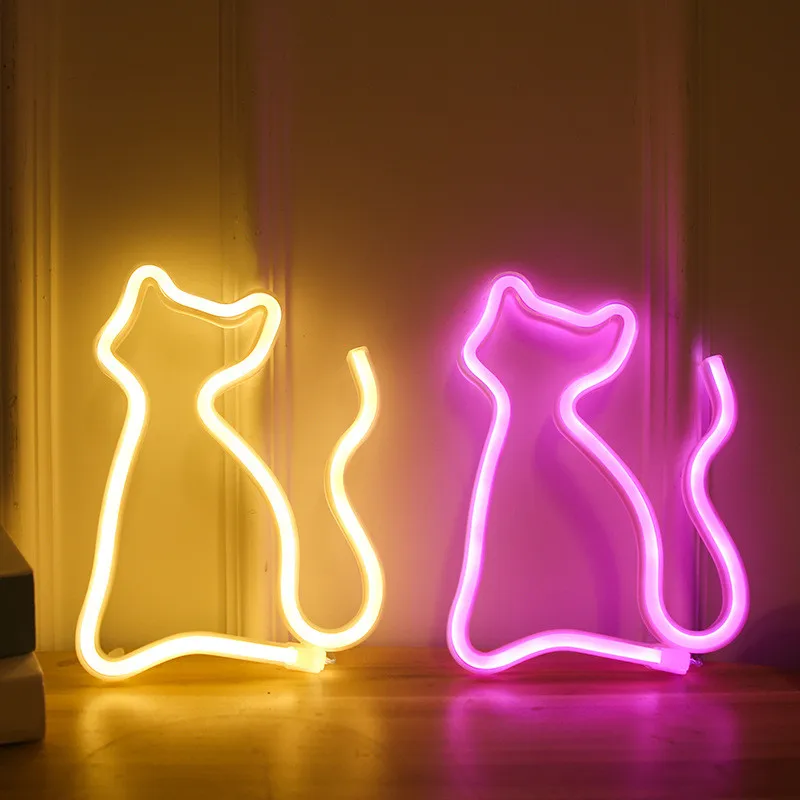 FOREVER Neon LED RGB LOVE segno luce USB LED luce luce casa targa luce notturna amore cambiamento colore sul telecomando luci da parete decorative