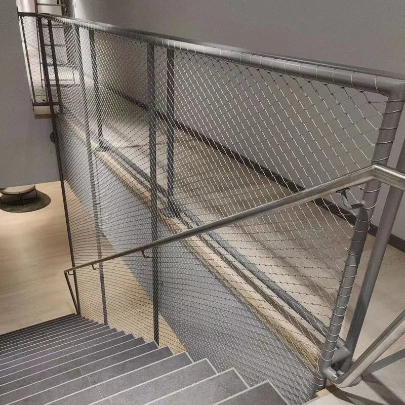 Filet de sécurité pour escaliers en acier inoxydable, maille de corde 304  316, fil de 2.0 MM - AliExpress