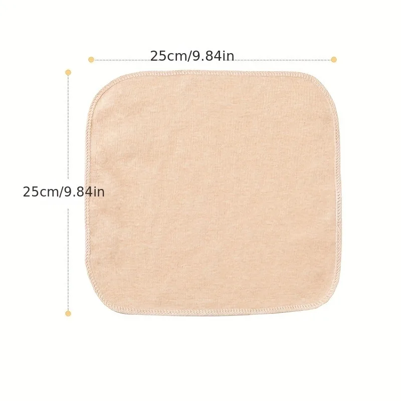 Baby Washcloths Soft Absorbent Newborn Bath Face Towel Natural Baby Wipes for Delicate Skin 5 Pack