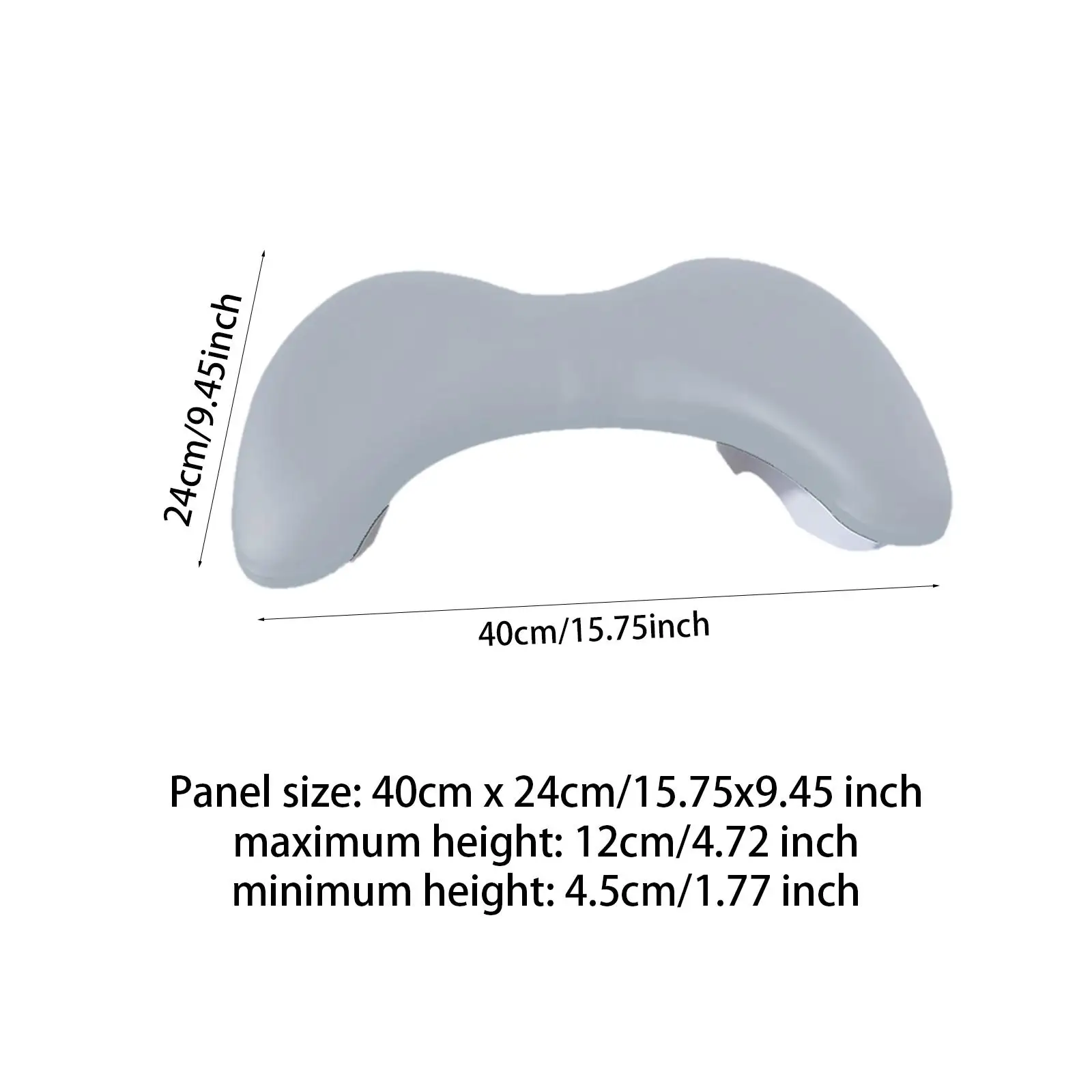 Nail Arm Rest Cushion Portable Table Desk Station Stand Manicure Hand Rest for Manicure Nail Art Manicurist Salon Home