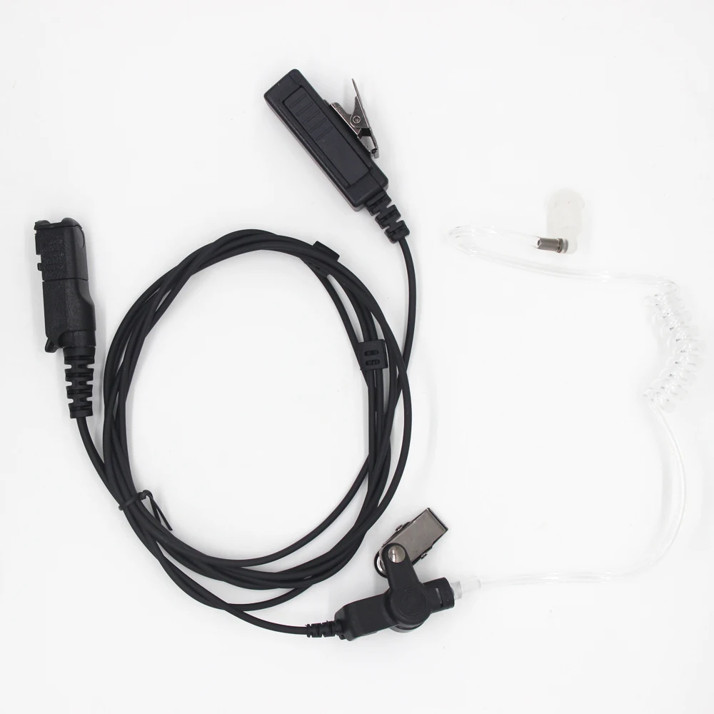 Walkie Talkie Air Acoustic Tube PTT Headset Earpiece For Motorola Xir P6600 P6620 XPR3300 XPR3500 MTP3250 Two Way Radio