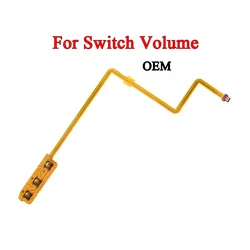 Dual Function Control Ribbon Flex Cable for Power, Volume, and Button Control (For Switch OEM)