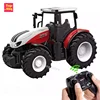 1/24 2.4G RC Farmer Toys Set Tractor Trailer with LED Headlight Remote Control Car Truck Farming Simulator for Children Kid Gift 1