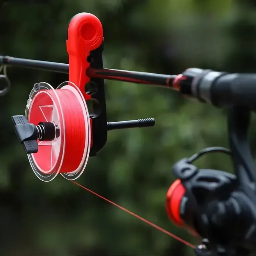 1PC Fishing Line Winder Portable Reel Line Spooler Machine Spinning Reel Baitcasting Reel Spooling Carp Fishing Equipment 5