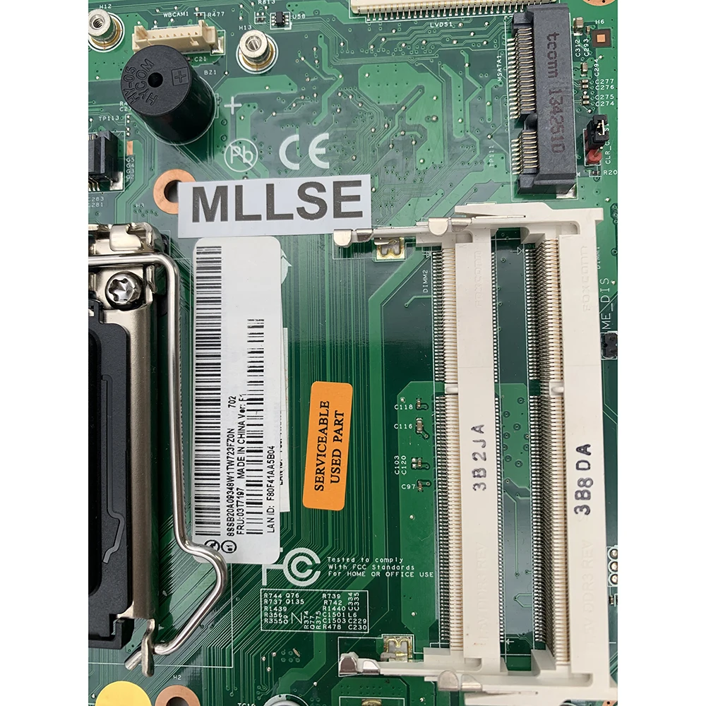 Motherboard　00KT253　送料無料-　Comp　MB　ThinkCentre　XP　for　E93z