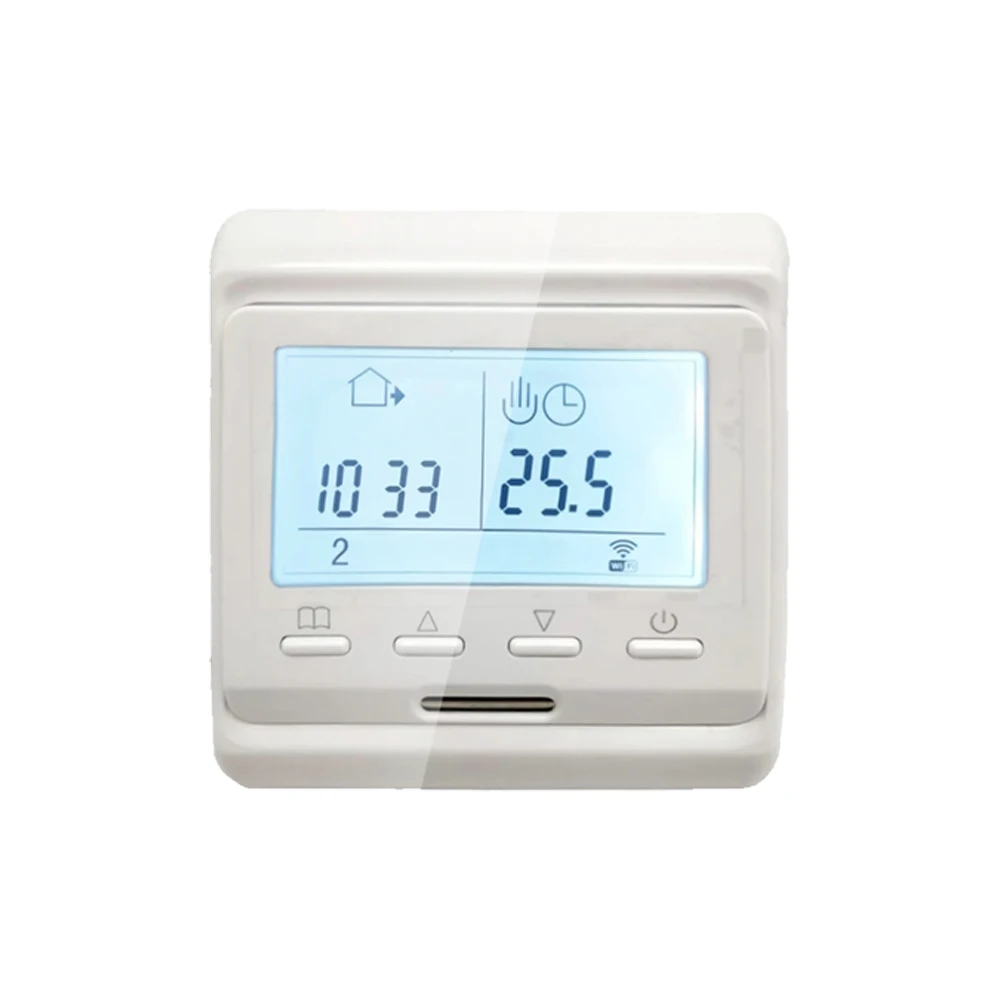 Electric Underfloor Heating Electric Thermostat Best price M6.716 220V Colorful LCD Screen Programmable Temperature Controller Electric Underfloor Heating Room Thermostat