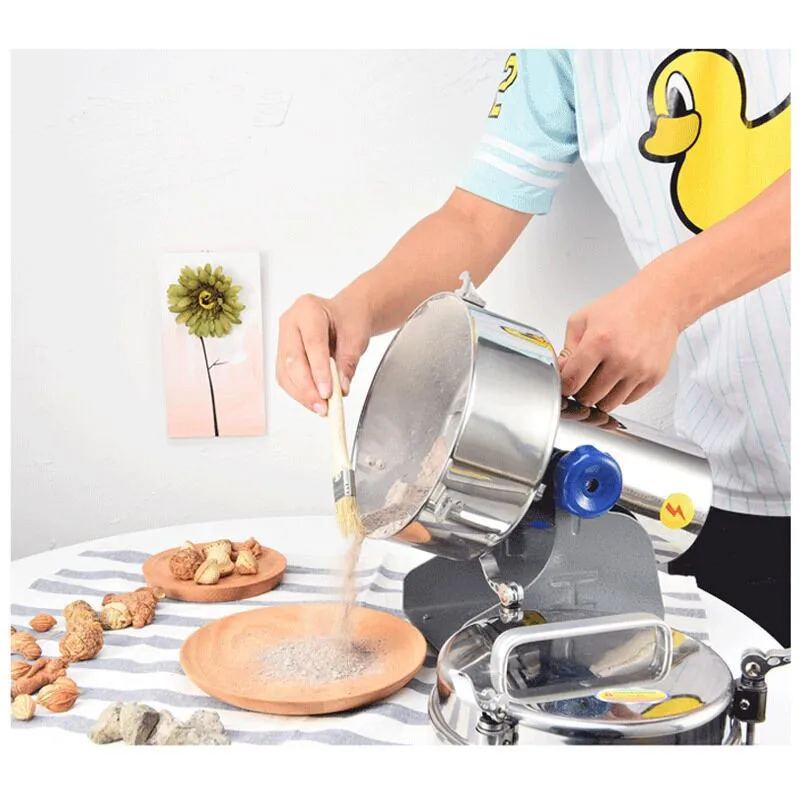 1000G Grinder Machine Grains Electric Herbal Coffee Powder Miller Dry Food High Speed Intelligent Spices Cereals Crusher 3