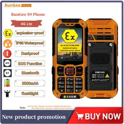 Industrial Safety Explosion-proof RunGee PTT Rugged Cellphone 2G/4G Flashlig 2.4
