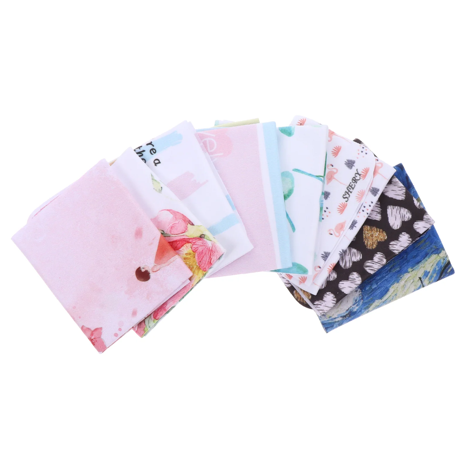 

8pcs Glasses Cloths Multipurpose Cleaning Wipes Cloths Wiping Cloths (Assorted Color)