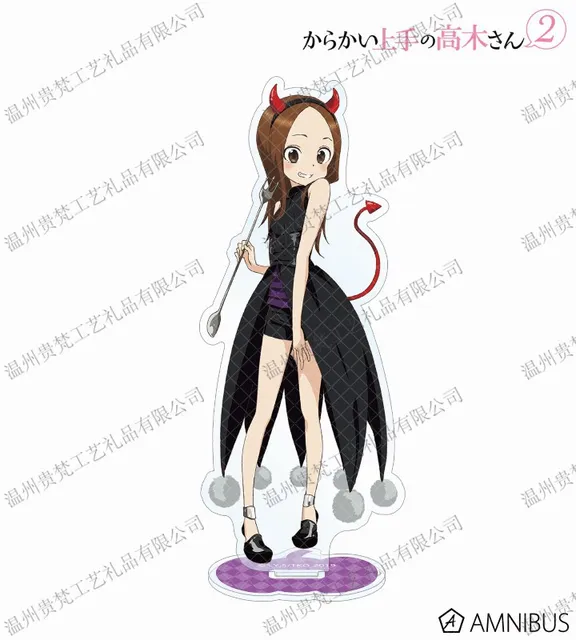 Anime Karakai Jouzu no Takagi-san 3 Teasing Master Takagi-san Nishikatakun  Stand Figure Display Cosplay Acrylic Charm Desk Decor - AliExpress