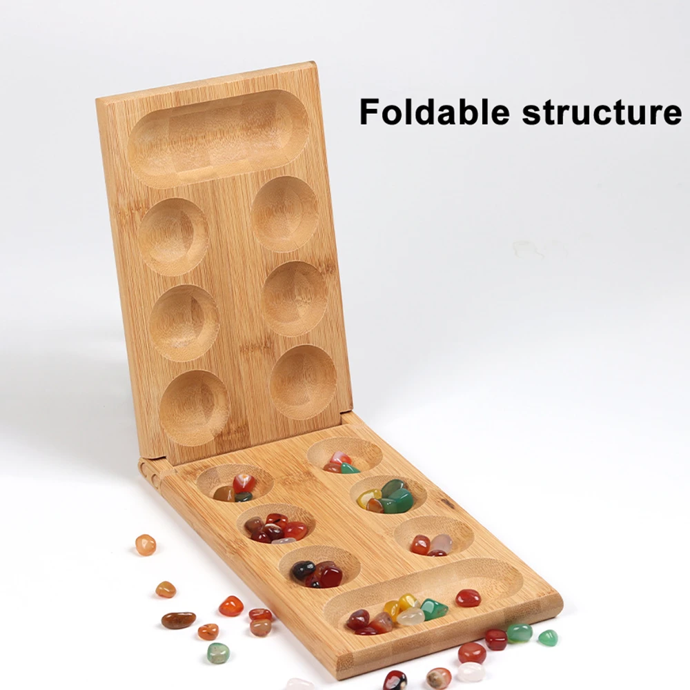 Mancala African Gem Chess Classic Strategy Puzzle Toys Party Game Folding  Chess Board Children Educational Logical Thinking Toys|Party Games| -  AliExpress