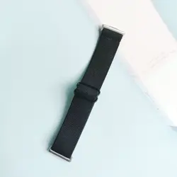 Elastic Nylon Stretchy Replacement Wristband - Watch Accessories for Huawei Fit 2 (Black)