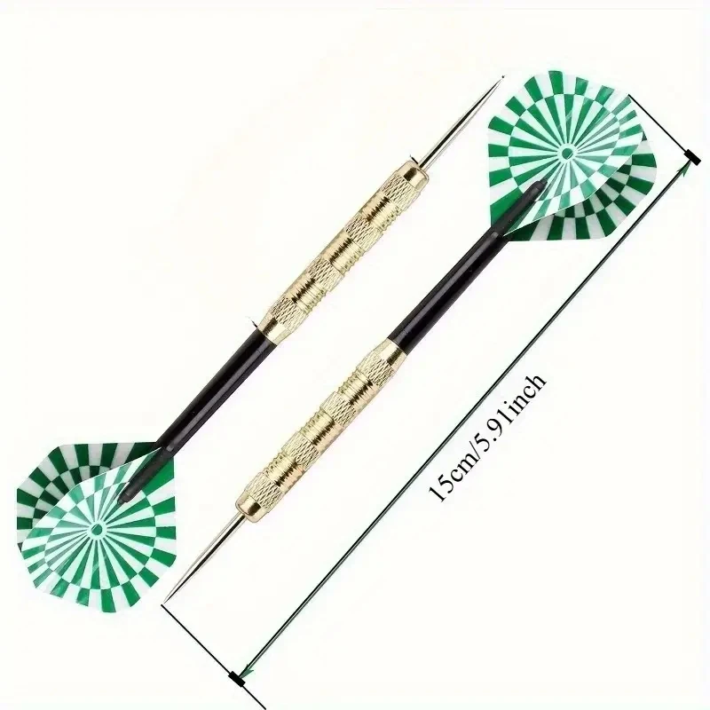 Set Freccette Professionali Con Punta Acciaio - 3 Freccette + Accessori
