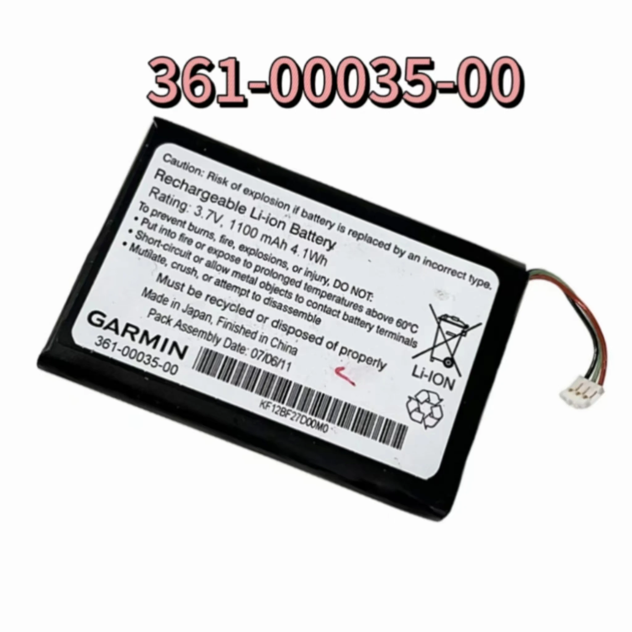 Batteria Ricaricabile Agli Ioni Di Litio Per Garmin Approach G6 Edge 800 810 Edge Touring Edge Touring Plus 3.7V Batteria 361-00035-00