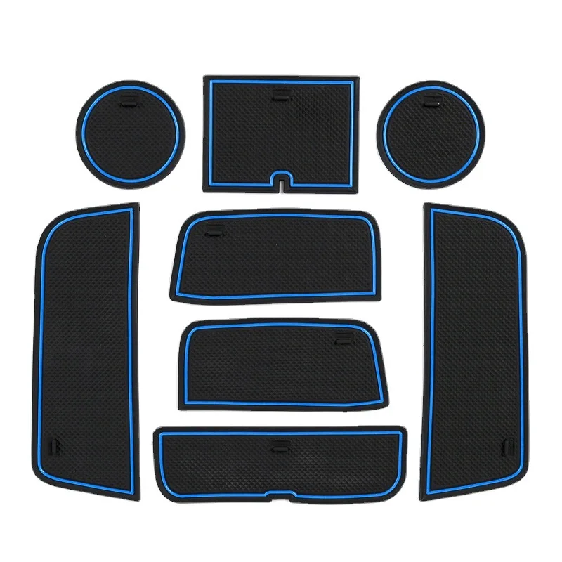 

Anti-Slip Gate Slot Mat For Volvo S60 V60 2011 ~ 2018 Non-Slip Door Groove Pad Rubber Coaster Auto Interior Accessories