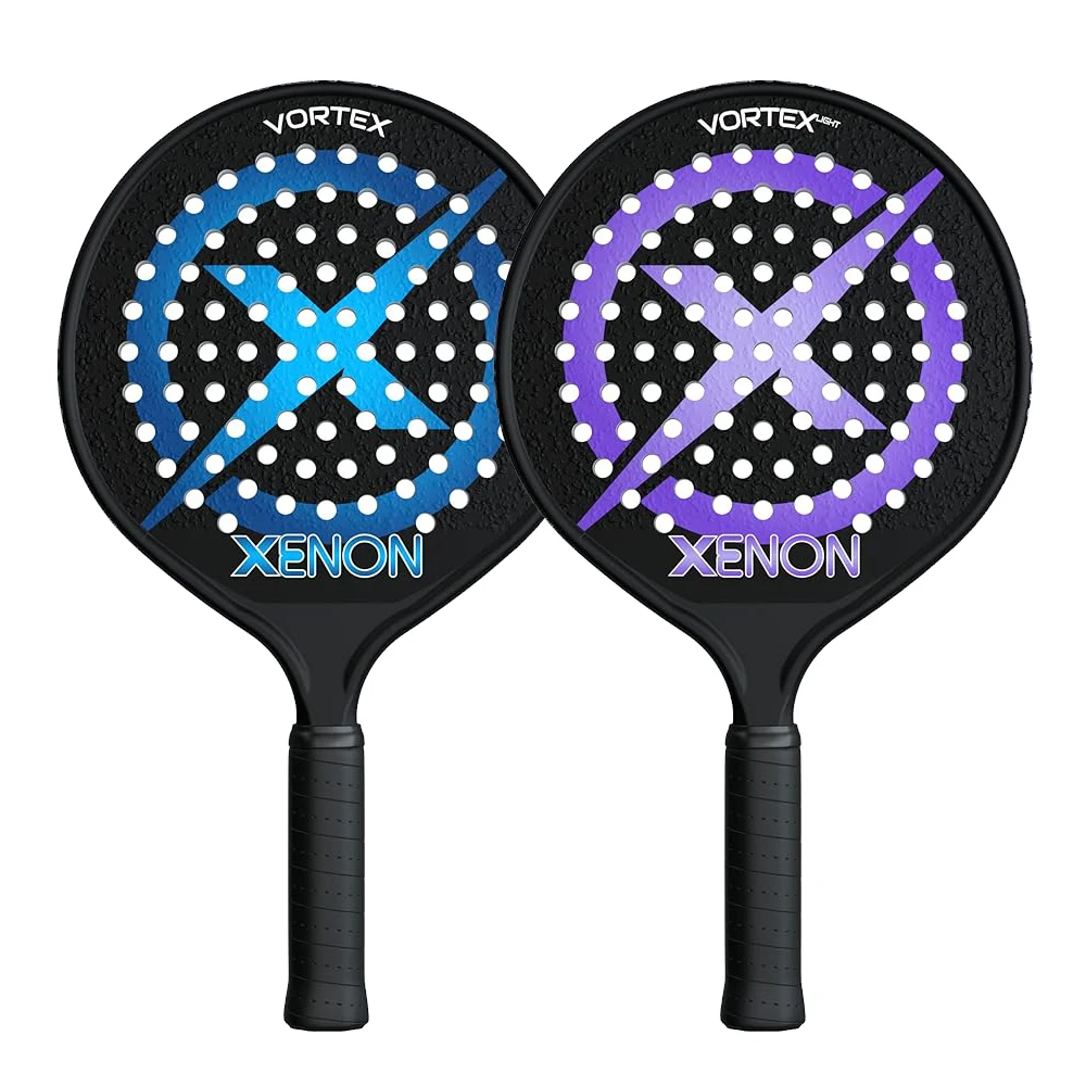XENON Vortex Platform Tennis Paddle Oversize Head Even Balance Point Platform Tennis Racket Medium Firmness Foam Core