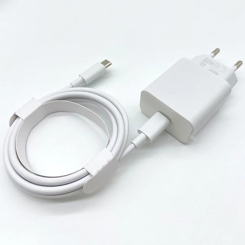 Universal 18W Super Fast USB-C Charger with EU Plug Adapter