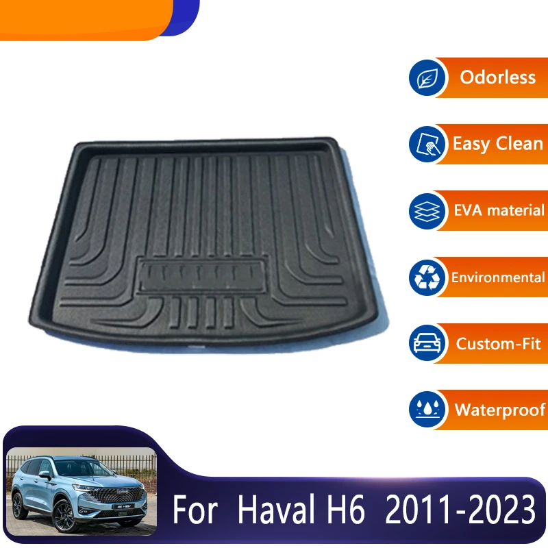 

Car Trunk Pad For Haval H6 Great Wall Hover 2011~2023 MK1 MK2 Rear Trunk Mat Floor Tray Boot Liner Carpet Protective Accessories