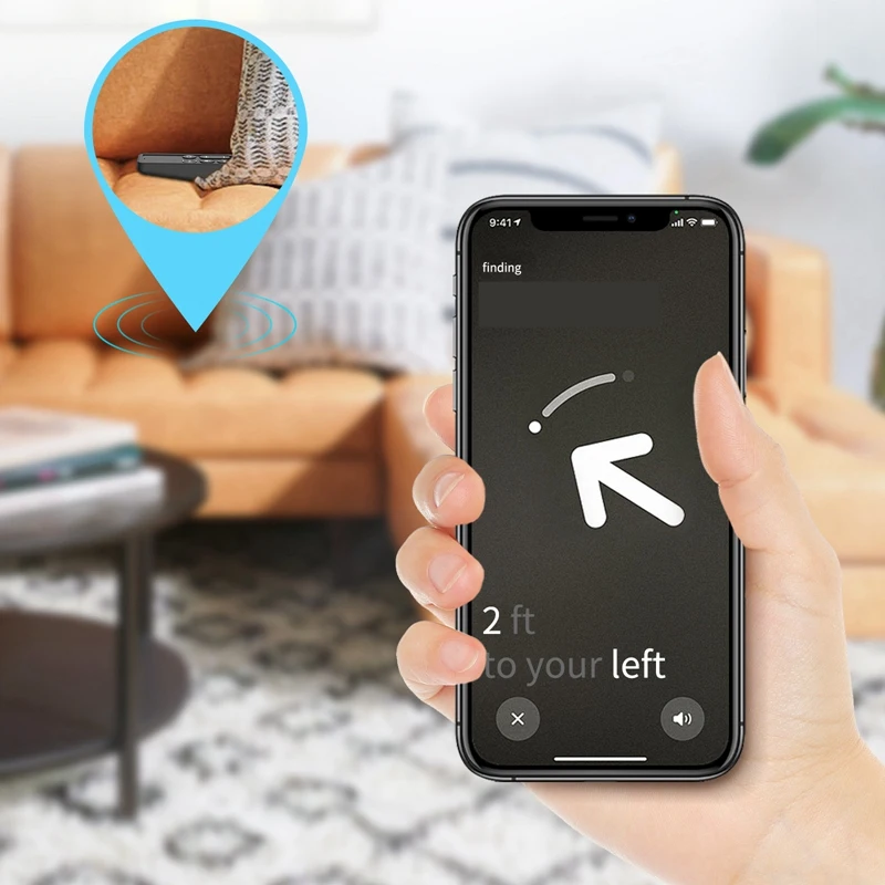 Per Il 2017 Apple Tv Hd/4K Siri Remote Tv Siri Remote 1St Gen Case Con Custodia In Silicone Antiscivolo Per Supporto Airtag