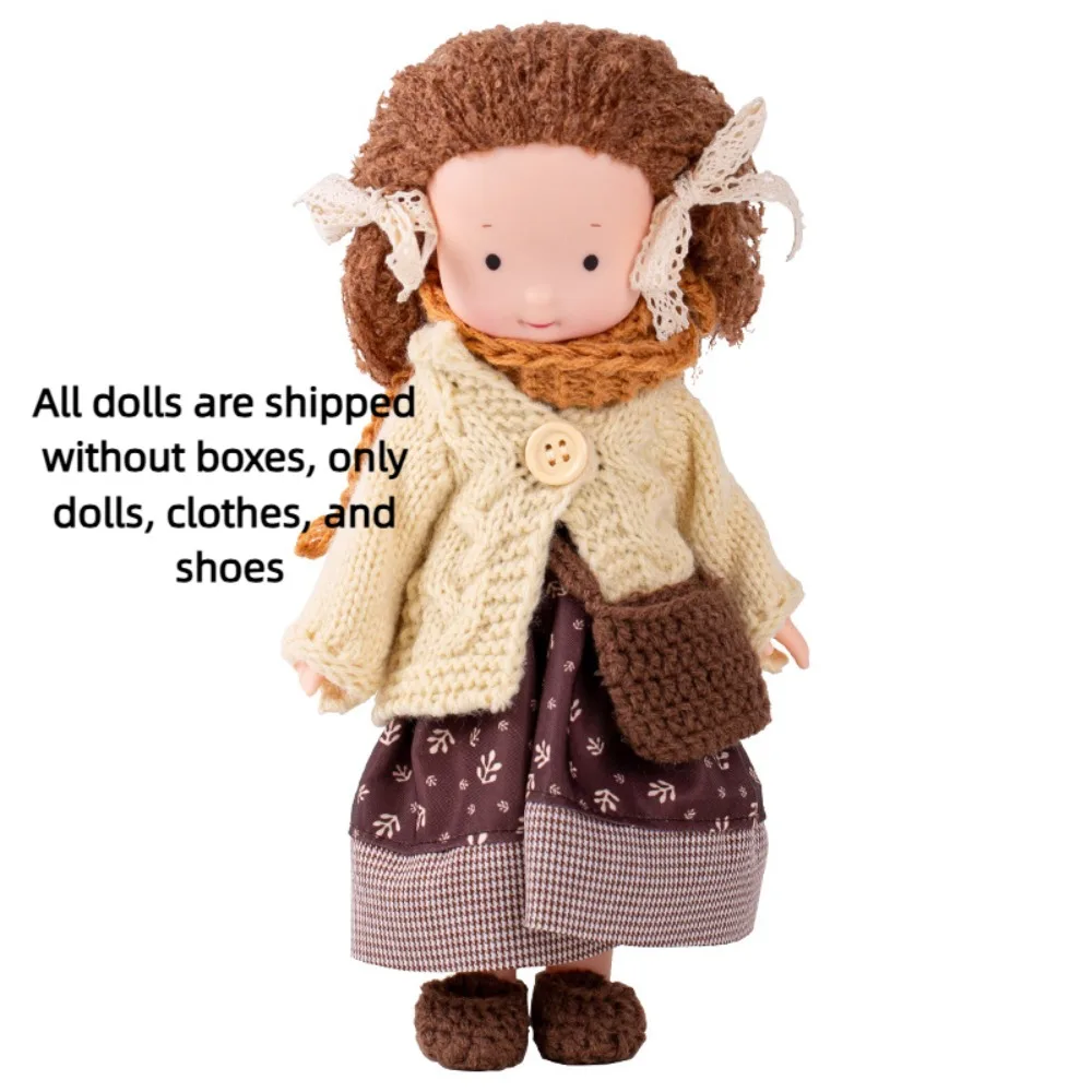 Artist Native Waldorf Doll Kawaii Soft Cartoon Plush Stuffed Doll Stuffed Cute Handmade Doll Toy Children's Gift