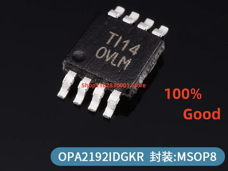 

5 шт. OVLM OPA2192IDGK OPA2192 MSOP8 100% хорошая ИС