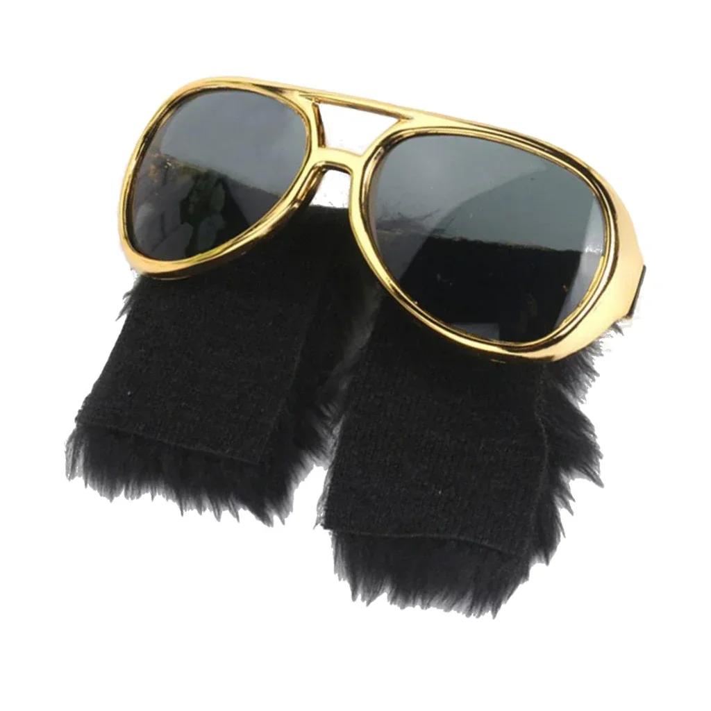 Retro 70s Disco Party Costume Glasses - Vintage Rock & Carnival Accessory