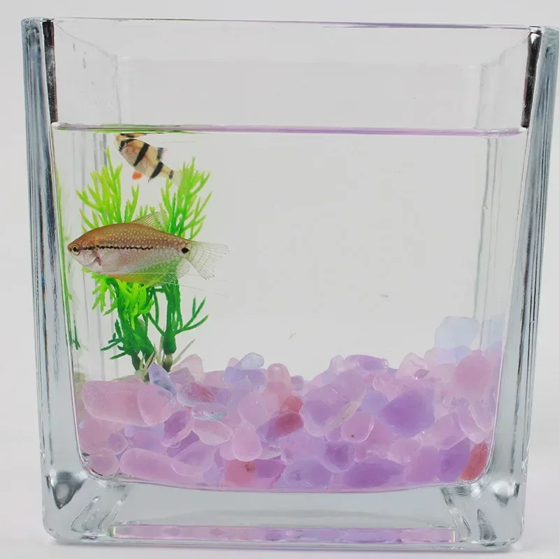 250g colored crystal stone aquarium bottom sand fish tank landscaping decoration natural stone