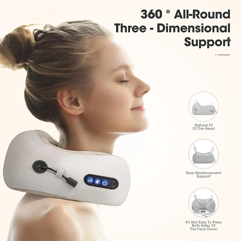 Electric U-Shaped Shiatsu Neck Massager with Heat 4