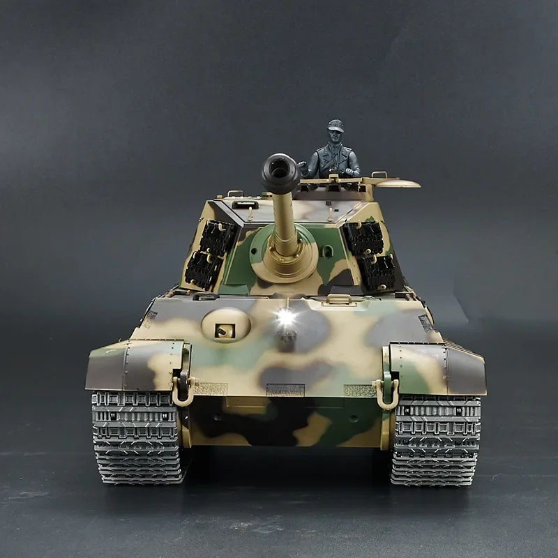 Henglong German "tiger" King (henschel) 7.0 Heavy Remote Control Tank 3888a Metal Track Road Wheel Rc Remote Control Model Toy 3