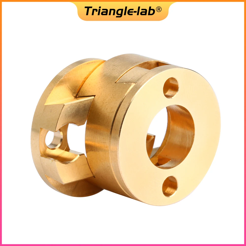 Trianglelab-oldham Acoplamento para Impressora 3d Vzbot Parafuso do Eixo z Hot Bed Peças da Impressora 3d 16 mm r - Imagem 4