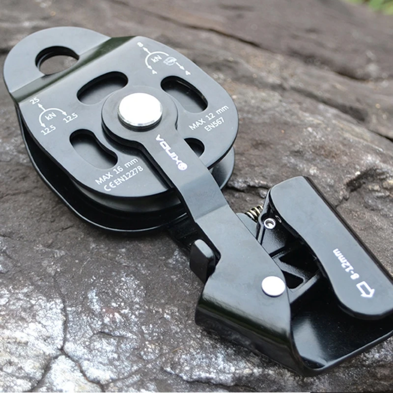 Heavy Items Lifter Items Lifting Tool Aluminum Alloy Pulley Ascenders Rescue Heavy Objects Lifting Tool DropShipping 3