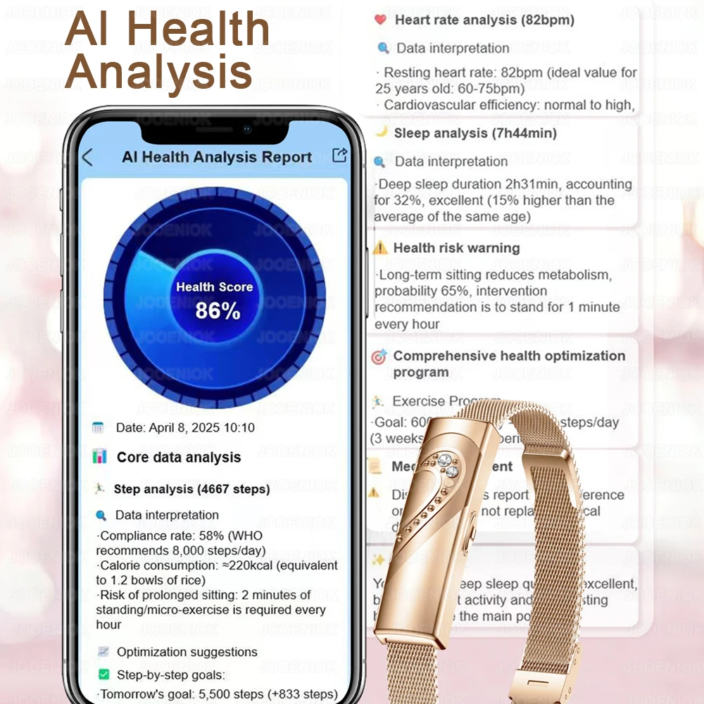 남성 여성 스마트 팔찌 방수 스포츠 피트니스 트래커 심박수 수면 모니터 건강 스마트 밴드 안드로이드 iOS 용 Smartwatch