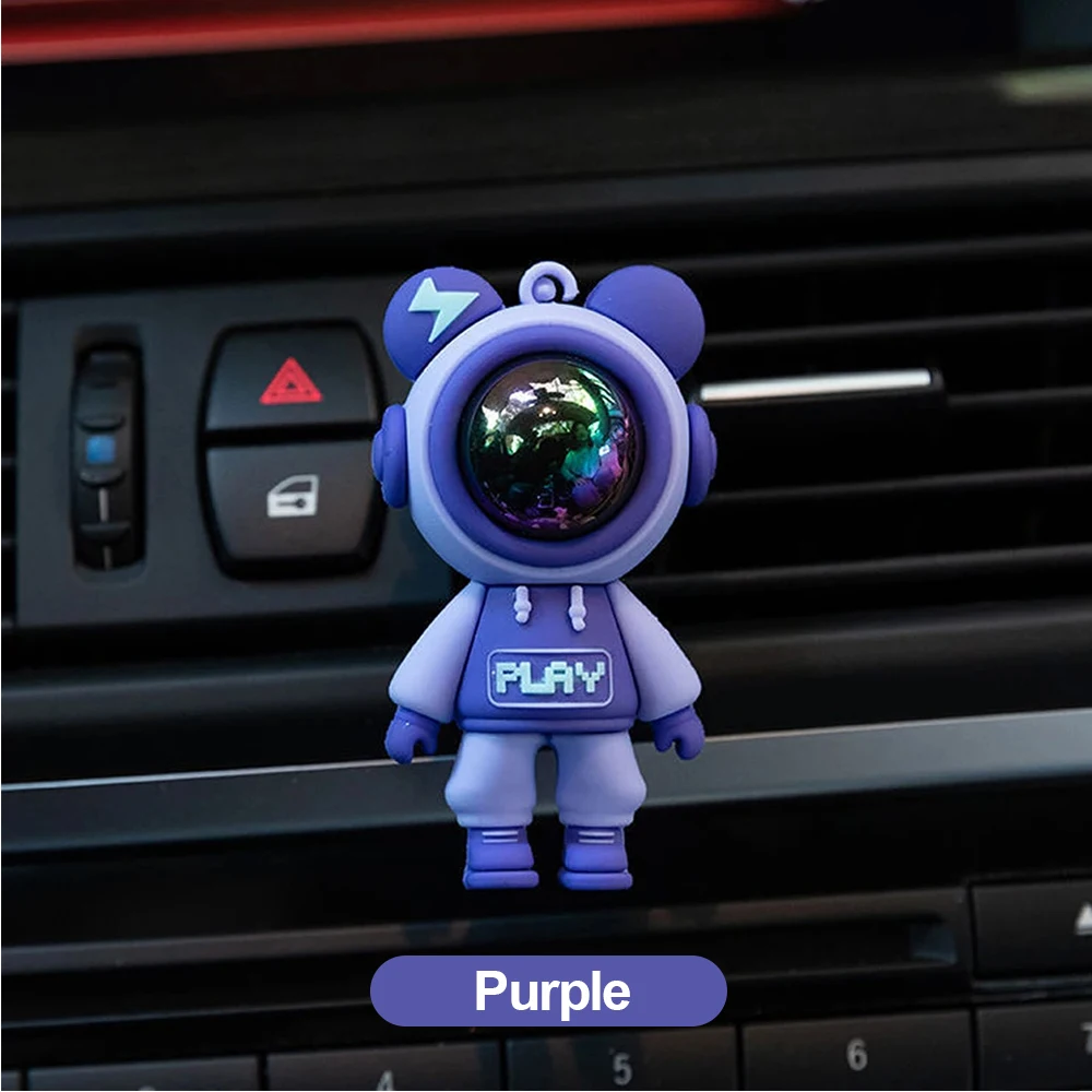 Astronaut-Themed Car Air Freshener and Pendant