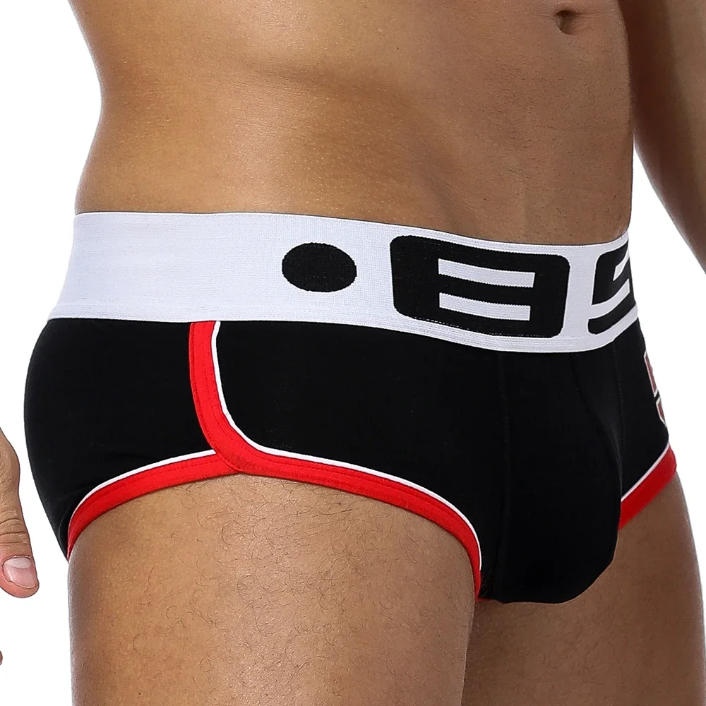 Men's Cotton Briefs Comfortable Male Jockstrap Underwear for Men 0850 male lingerie male underwear