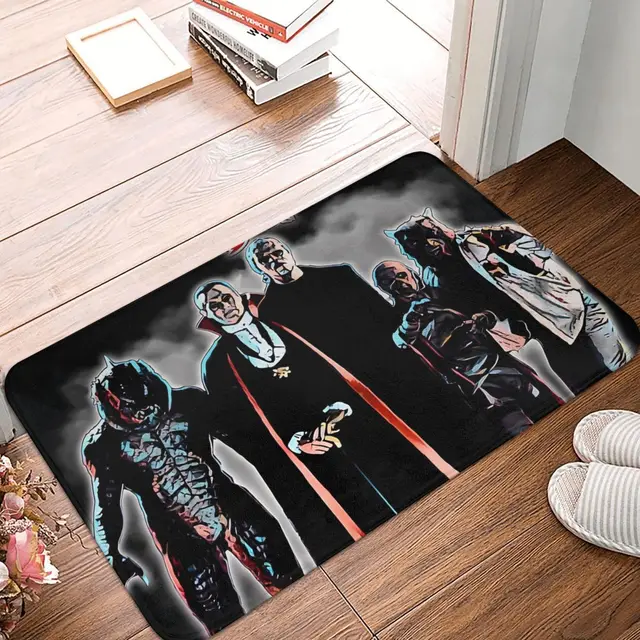 Dracula Vámpírfilmek Fürdő Nem Csúszás Szőnyegen A Szörnyeteg Nappali Szőnyeg Üdvözlő Ajtó Padló Dekoráció