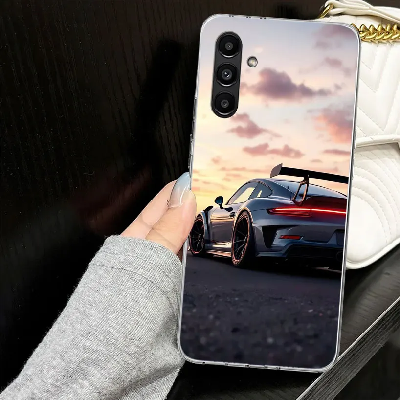 Dynamic Sports Car-Inspired Phone Case Cover