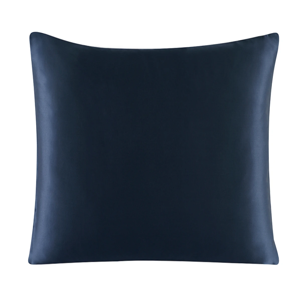 Luxurious Pure Silk Pillowcase with Zipper - Solid Multicolor, Various Sizes