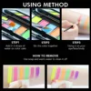 10-color Water Activation UV Painting Palette Set Face Water-based DIY Fluorescent Body Paint Camouflage Paste Eyeliner Makeup 6