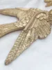 Golden Flying Birds Wall Mount Decor Retro Resin Swallow Sculpture Wall Hanging Crafts for Home Decoration Living Room Bedroom 5