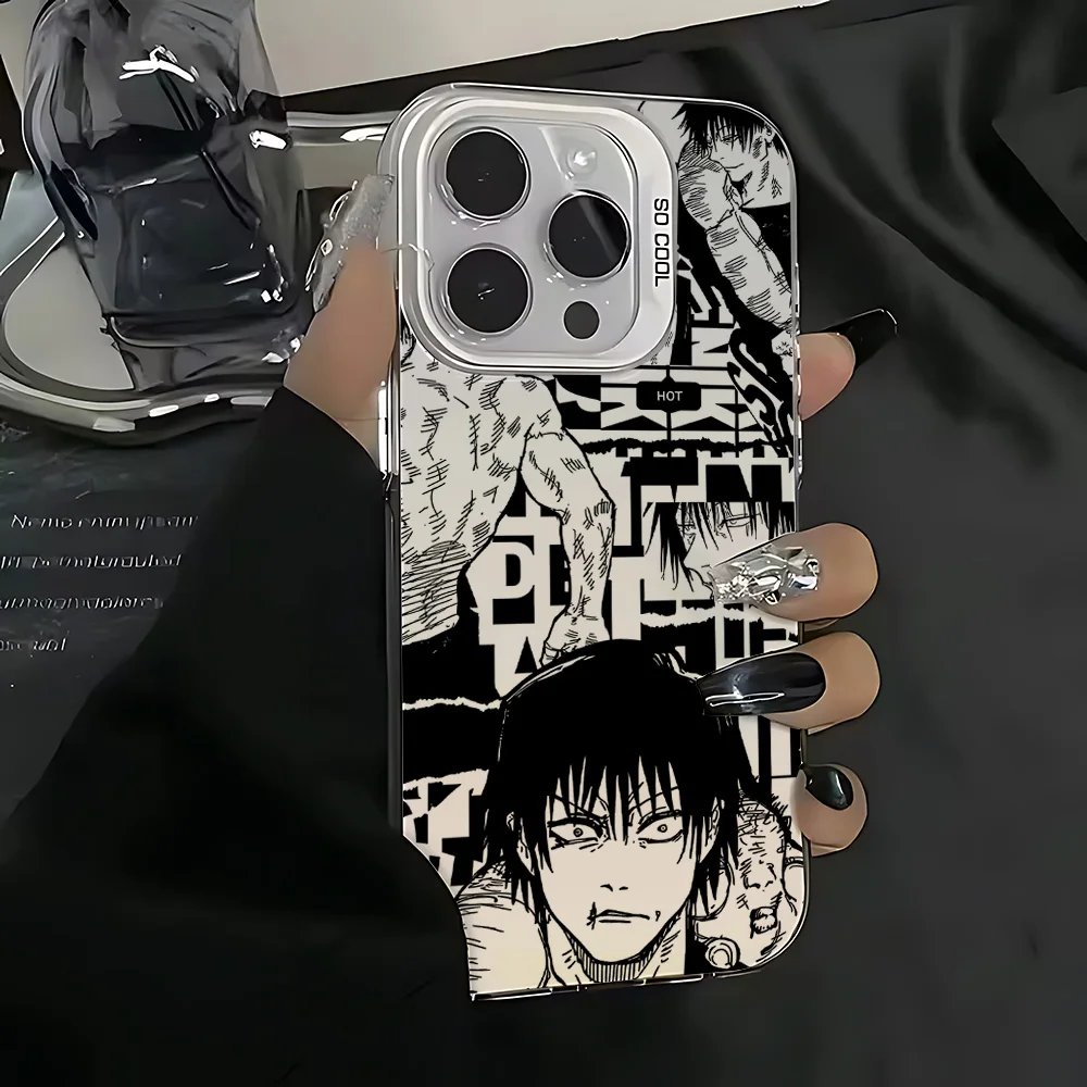 F-Fushiguro T-Toji Matte Phone Case - Sleek Protective Cover